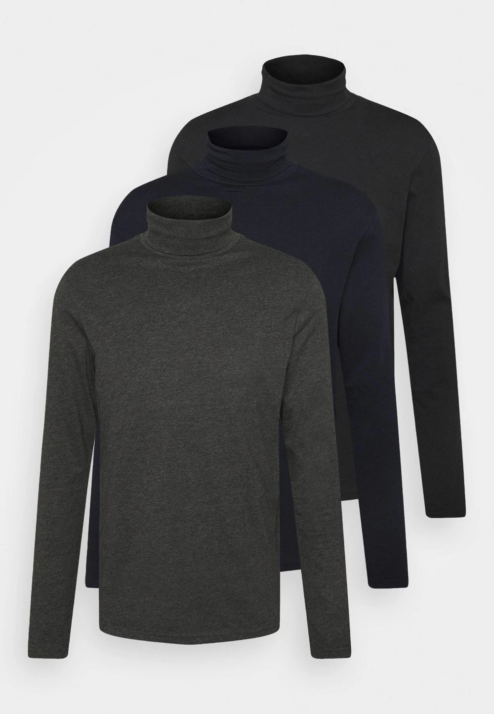 Pier One 3 PACK – T-shirt à Manches Longues Soldes En Ligne T-shirts & Polos Col Roulé Homme 10 Pier One 3 PACK – T-shirt à Manches Longues Soldes En Ligne T-shirts & Polos Col Roulé Homme – Image 10