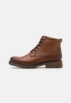 Pier One Qualité Absolue Bottines à Lacets Bottes Rond Homme