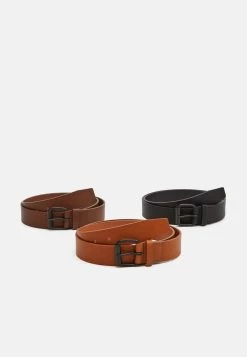Produit De Première Qualité Pier One 3 PACK – Ceinture Ceintures Boucle Ardillon Unisex
