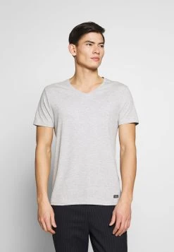 Pier One T-shirt Basique Soldes T-shirts Col En V Homme