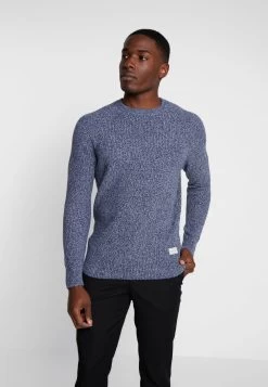 Pier One Assurance De L’Authenticité MULTICOLOUR HALF CARDIGAN JUMPER – Pullover Pulls Et Gilets Col Rond Homme
