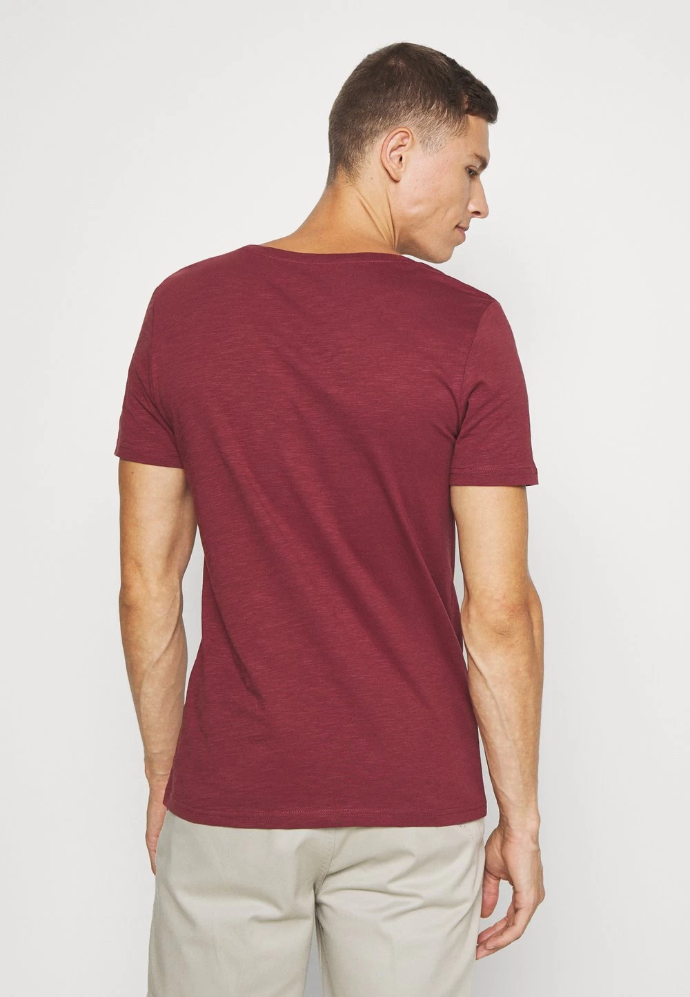 Pier One Prix De Lancement T-shirt Basique T-shirts Encolure Large Ronde Homme 3 Pier One Prix De Lancement T-shirt Basique T-shirts Encolure Large Ronde Homme – Image 3