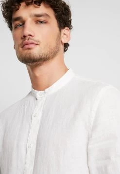 Pier One Chemise Prix Ourlé Chemises Col Mao Homme -Fashion Soldes 153ed920a931413bb12f661a315db7fb