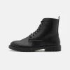 Pas Cher Pier One Bottines à Lacets Bottes Rond Homme