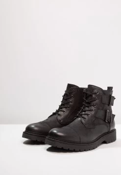En Remise Pier One Bottines à Lacets Boots Et Bottes Rond Homme -Fashion Soldes 1b276affdbb54d90ae7da6ba53a5830a