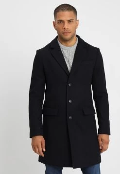 Pier One Qualité Garantie 100% Manteau Classique Manteaux Col Revers Homme