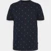 Pier One En Remise T-shirt Imprimé T-shirts Col Rond Homme