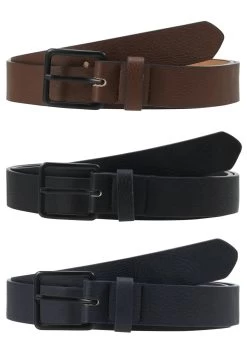 Prix Avantageux Pier One 3 PACK – Ceinture Ceintures Boucle Ardillon Homme -Fashion Soldes 2a789db15a4e40c887ba368bb30d94d9 1