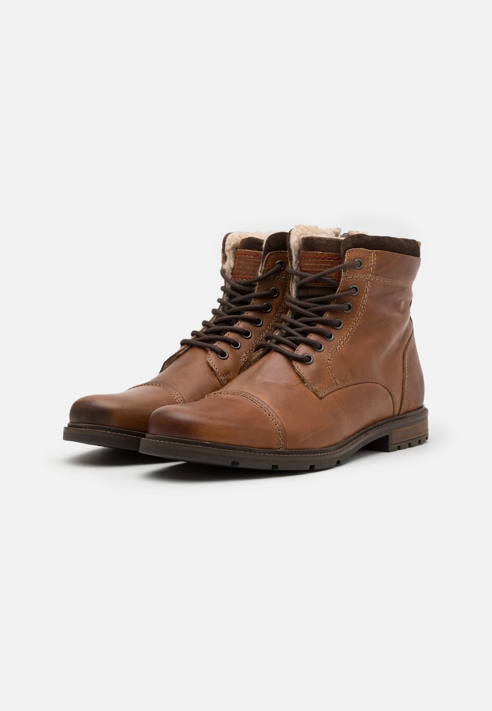 Pier One Authentique 100% Bottines à Lacets Bottes Rond Homme 2 Pier One Authentique 100% Bottines à Lacets Bottes Rond Homme – Image 2