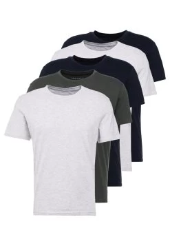 Petit Prix Pier One 5 PACK – T-shirt Basique T-shirts & Polos Col Rond Homme -Fashion Soldes 325cf046ffc64432affa66ab60fd39f6 1