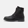 Prix Refroidis Pier One Bottines à Lacets Boots Et Bottes Rond Homme