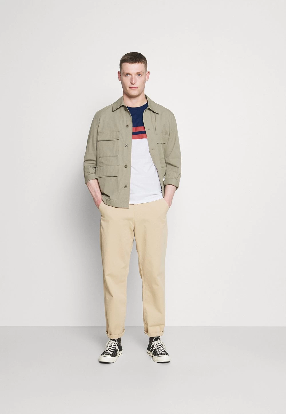 Pier One Qualité Absolue T-shirt Imprimé T-shirts Col Rond Homme 2 Pier One Qualité Absolue T-shirt Imprimé T-shirts Col Rond Homme – Image 2