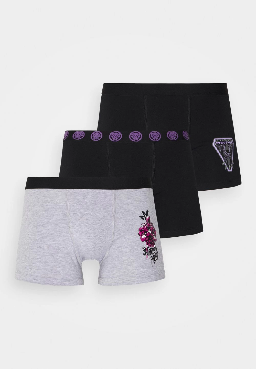 Assurance De L’Authenticité Pier One MARVEL BLACK PANTHER 3 PACK – Shorty Sous-vêtements Normale Homme 5 Assurance De L’Authenticité Pier One MARVEL BLACK PANTHER 3 PACK – Shorty Sous-vêtements Normale Homme – Image 5