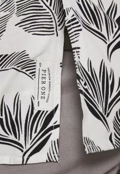 Pier One Chemise Qualité Excellente Chemises Col Revers Homme -Fashion Soldes 3a907b91fe954c4a94331cb5f66d2c5b