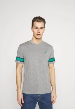 Réduction Pier One T-shirt Imprimé T-shirts Col Rond Homme