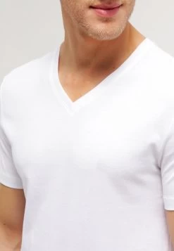 Pier One Prix Compétitif 2 PACK – T-shirt Basique T-shirts Col En V Profond Homme -Fashion Soldes 3d5015223ce5444ba04d1399d153510c