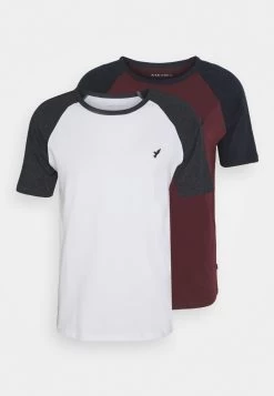 Prix Dégriffé Pier One 2 PACK – T-shirt Basique T-shirts Col Rond Homme -Fashion Soldes 445a1ee7747541a581fe45cfdb6c58d0