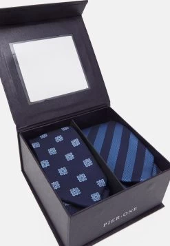 Petit Prix Pier One 2 PACK – Cravate Cravates Et Accessoires De Costume Rayures Homme -Fashion Soldes 48cd0e43a6a84315b66f827b2ebff950