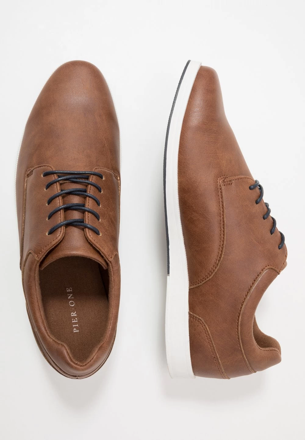Bonne Qualité Pier One Chaussures à Lacets Derbies Et Richelieus Rond Homme 2 Bonne Qualité Pier One Chaussures à Lacets Derbies Et Richelieus Rond Homme – Image 2