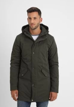 Pier One Qualité Supérieure Parka Manteaux Capuche Homme