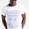 Prix Gelé Pier One T-shirt Imprimé T-shirts & Polos Col Rond Homme