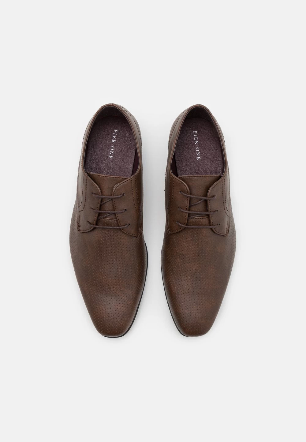 Pier One Derbies Meilleure Qualité Chaussures De Ville Rond Homme 4 Pier One Derbies Meilleure Qualité Chaussures De Ville Rond Homme – Image 4