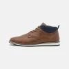 Pier One Prix Ourlé Chaussures à Lacets Derbies, Richelieus & Chaussures Bateau Rond Homme