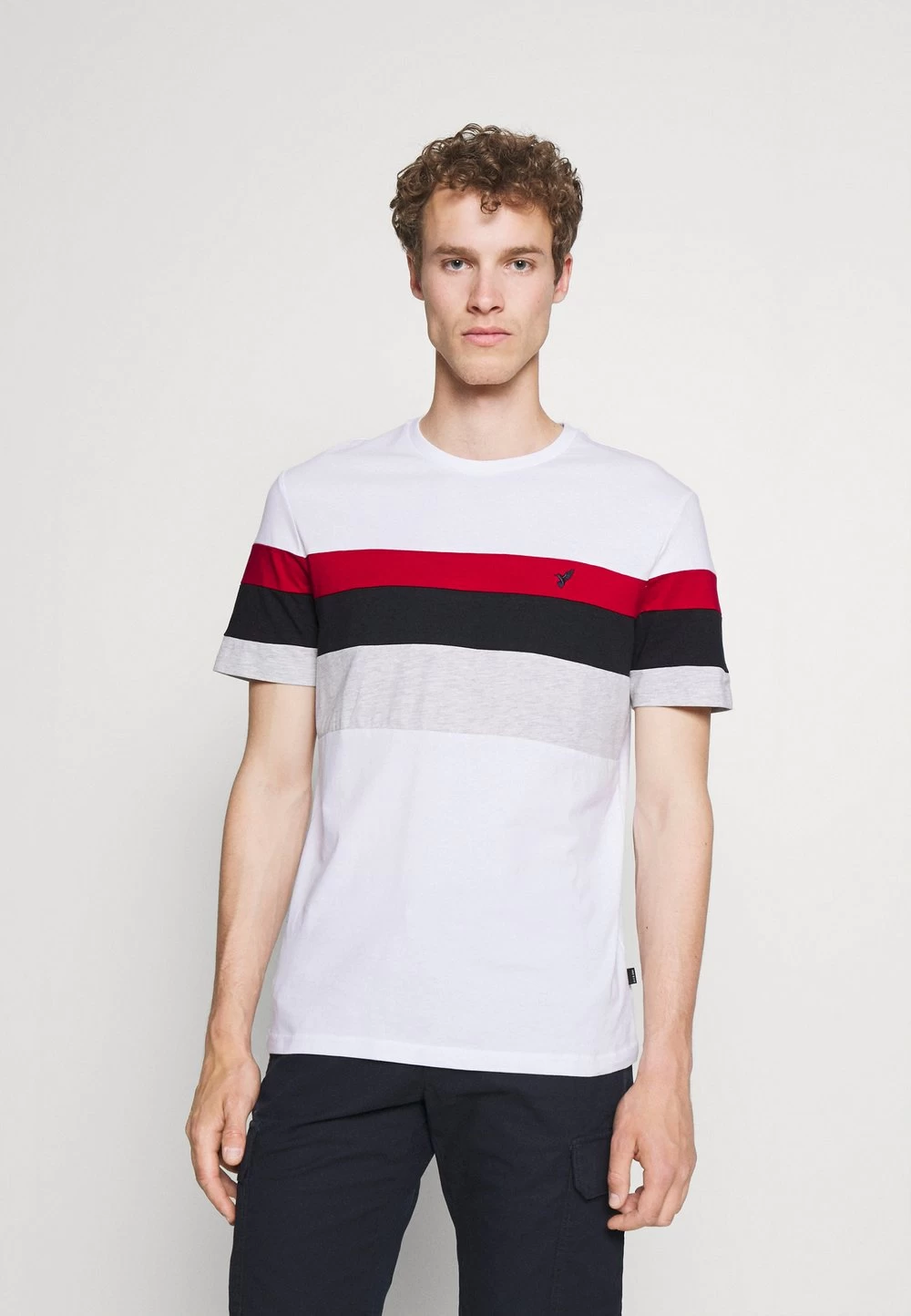 Pier One Meilleure Qualité T-shirt Imprimé T-shirts Col Rond Homme 1 Pier One Meilleure Qualité T-shirt Imprimé T-shirts Col Rond Homme