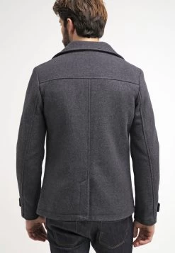 Pier One Prix Cassé Manteau Court Manteaux Col Revers Homme -Fashion Soldes 6c62ffa9699e49f18086c6a35e80580c