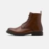 Prix Sympa Pier One Bottines à Lacets Bottes Rond Homme