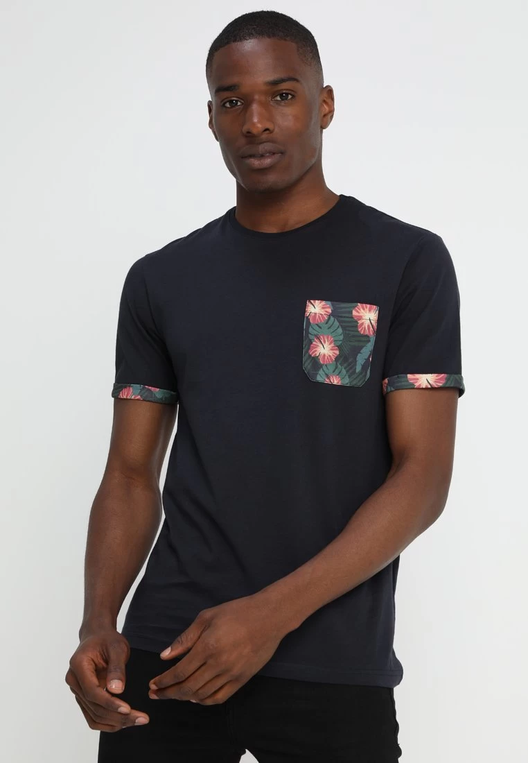 Pier One Qualité Supérieure T-shirt Imprimé T-shirts & Polos Col Rond Homme 1 Pier One Qualité Supérieure T-shirt Imprimé T-shirts & Polos Col Rond Homme