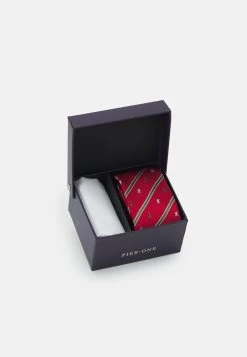 Pier One Qualité Garantie 100% CHRISTMAS GIFT SET – Cravate Cravates Et Nœuds Papillon Rayures Homme -Fashion Soldes 7ef53a9d390543beafa1d800543906da