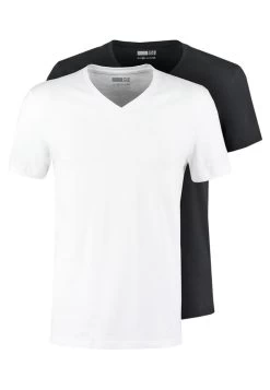 Pier One Prix Compétitif 2 PACK – T-shirt Basique T-shirts Col En V Profond Homme -Fashion Soldes 7f713aa7d0cf4680ab0acb77eb634838 2