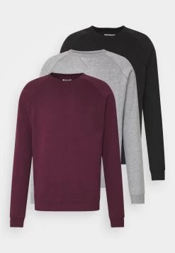 Pier One 3 PACK – Sweatshirt Qualité Supérieure Pulls Et Gilets Col Rond Homme -Fashion Soldes 821baf19d3fa4e8d90ae47bb097c8d40