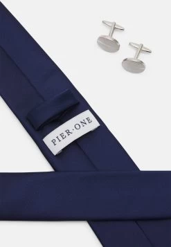 Pier One SET – Cravate Prix Avantageux Cravates Et Nœuds Papillon Couleur Unie Homme -Fashion Soldes 8e59aa48c88844d6855bdaec69434025