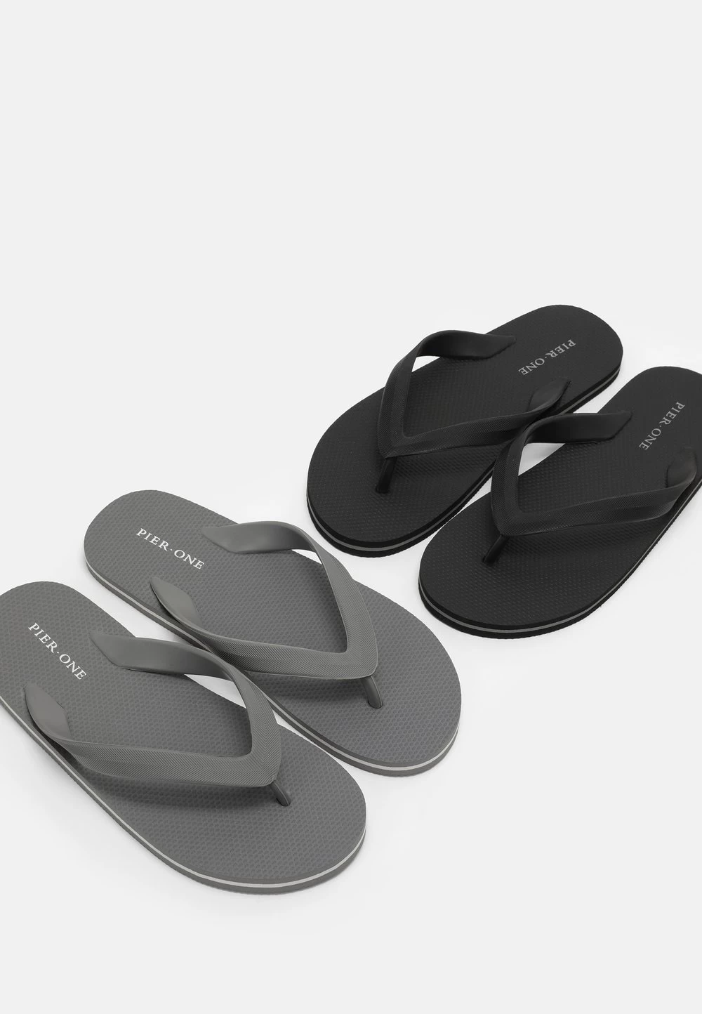 Pier One Prix Ourlé 2 PACK – Tongs Sandales Et Tongs Ouvert Homme 1 Pier One Prix Ourlé 2 PACK – Tongs Sandales Et Tongs Ouvert Homme