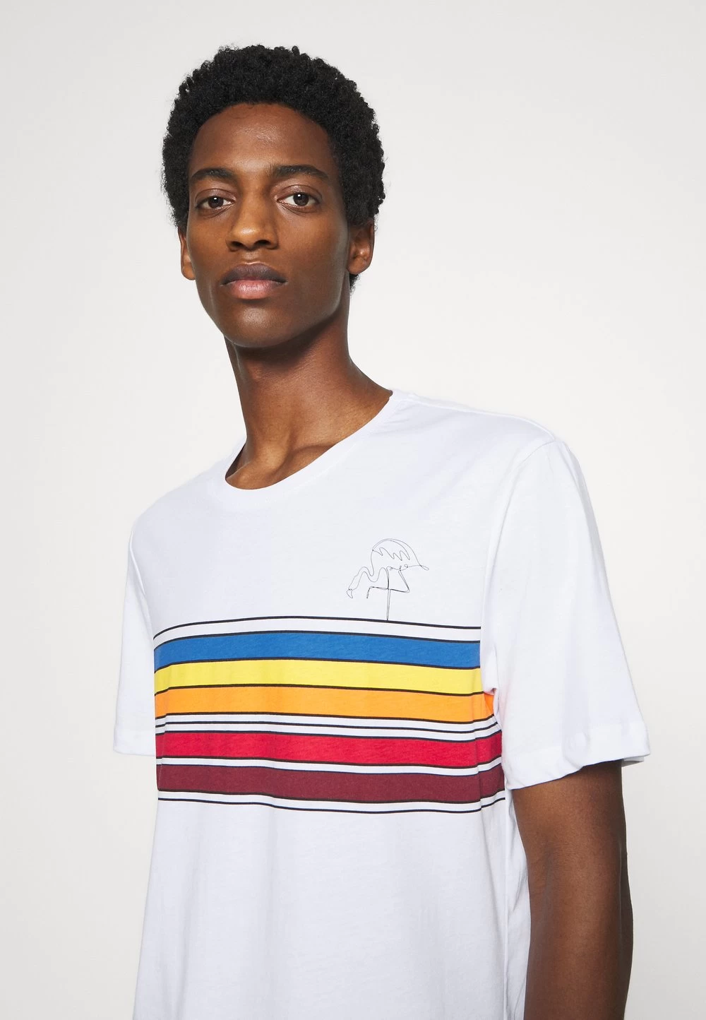 Pier One Première Qualité T-shirt Imprimé T-shirts Col Rond Homme 5 Pier One Première Qualité T-shirt Imprimé T-shirts Col Rond Homme – Image 5