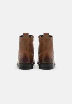 Pier One LEATHER – Bottines à Lacets Prix Exclusifs Bottes Rond Homme -Fashion Soldes 9ae4942b35424d76b38e940598eaef2c