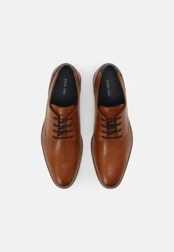 Pier One LEATHER – Derbies & Richelieus Prix Compétitif Chaussures De Ville Rond Homme -Fashion Soldes 9bf4c851ccba4394a852a65395aab46b