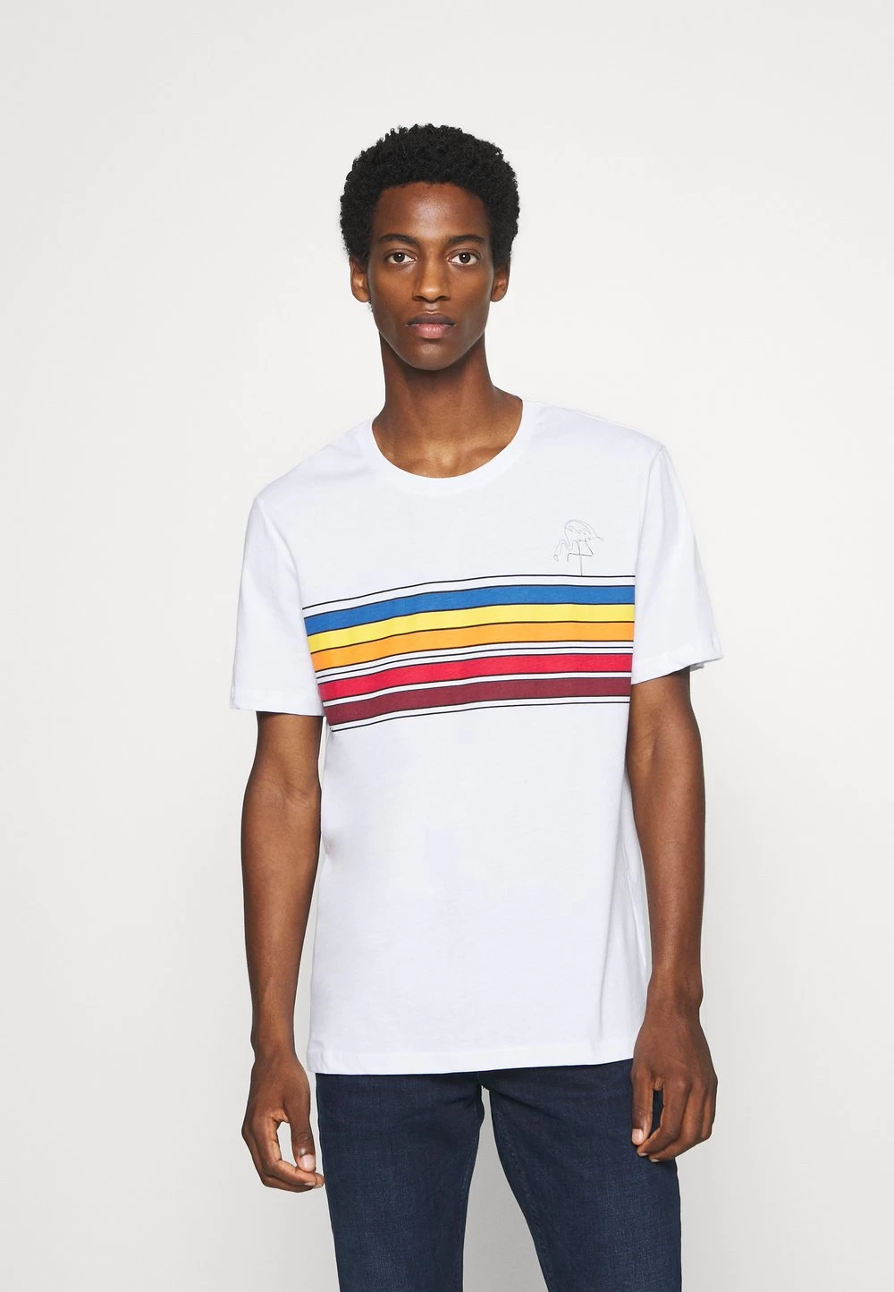 Pier One Première Qualité T-shirt Imprimé T-shirts Col Rond Homme 1 Pier One Première Qualité T-shirt Imprimé T-shirts Col Rond Homme