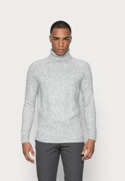 Pier One Prix Jamais Vus ESSENTIAL WINTER TURTLENECK / 512 – MOTTLED BLUE – Pullover Pulls & Gilets Col Roulé Homme
