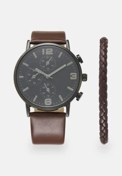 Prix Abordable Pier One SET – Montre Montres Et Bijoux Boucle Ardillon Homme -Fashion Soldes b5bb67abc283462d8848f4f4cd6104f6