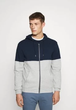 Prix Dégriffé Pier One Sweat à Capuche Zippé Pulls Et Gilets Homme