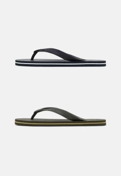 Pier One En Promotion 2 PACK – Tongs Sandales Et Tongs Ouvert Homme