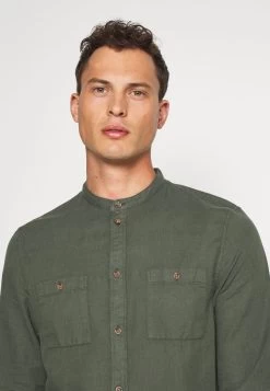 Pier One Chemise Prix Préférentiel Chemises Col Mao Homme -Fashion Soldes c5eda422da8749fcb5e2e3099afb432b