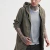 Qualité Fiable Pier One Parka Manteaux Capuche Homme