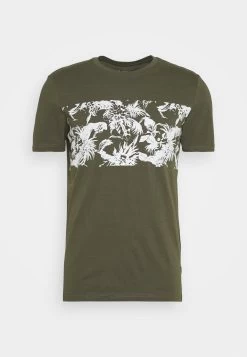 Pier One Assurance De L’Authenticité T-shirt Imprimé T-shirts Col Rond Homme -Fashion Soldes d387579e7c6f4e08b71705400a8510bf