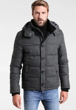 Pier One Faible Prix HOODED – Veste D’hiver Vestes Col Doublé Homme