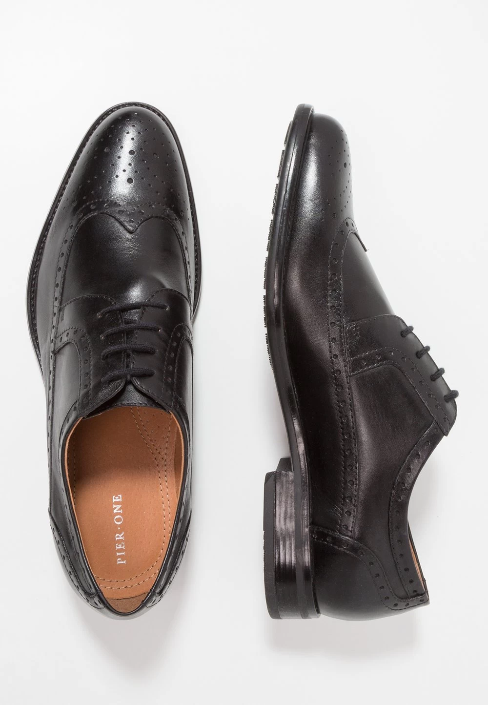 Pier One Réduction LEATHER – Derbies & Richelieus Chaussures De Ville Rond Homme 2 Pier One Réduction LEATHER – Derbies & Richelieus Chaussures De Ville Rond Homme – Image 2