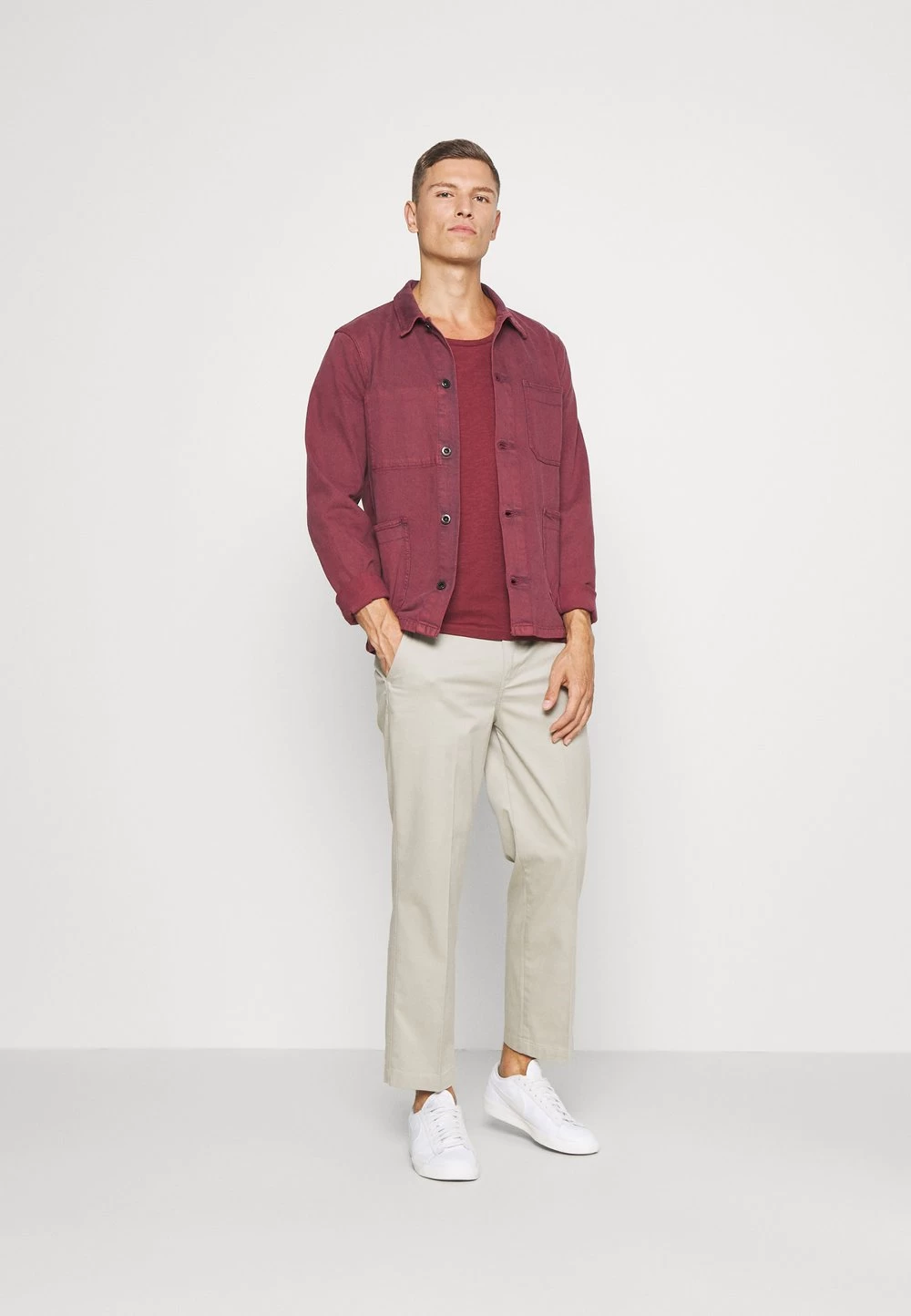 Pier One Prix De Lancement T-shirt Basique T-shirts Encolure Large Ronde Homme 2 Pier One Prix De Lancement T-shirt Basique T-shirts Encolure Large Ronde Homme – Image 2